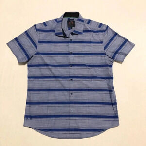 John Lennon Mens  Size LG Casual Button Up Short Sleeve Shirt